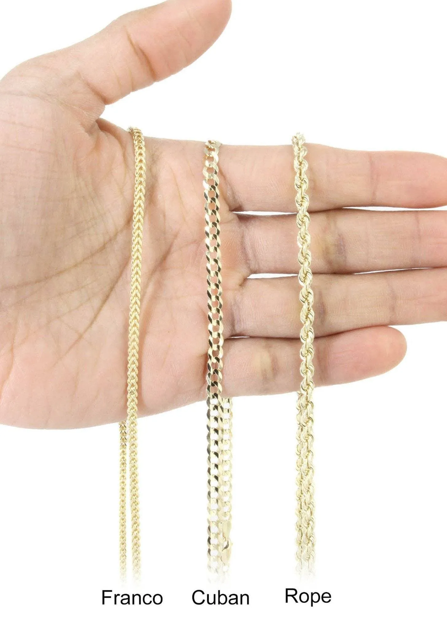 10K Yellow Gold Bubble Letter "V" CZ Necklace | Appx. 13.1 Grams