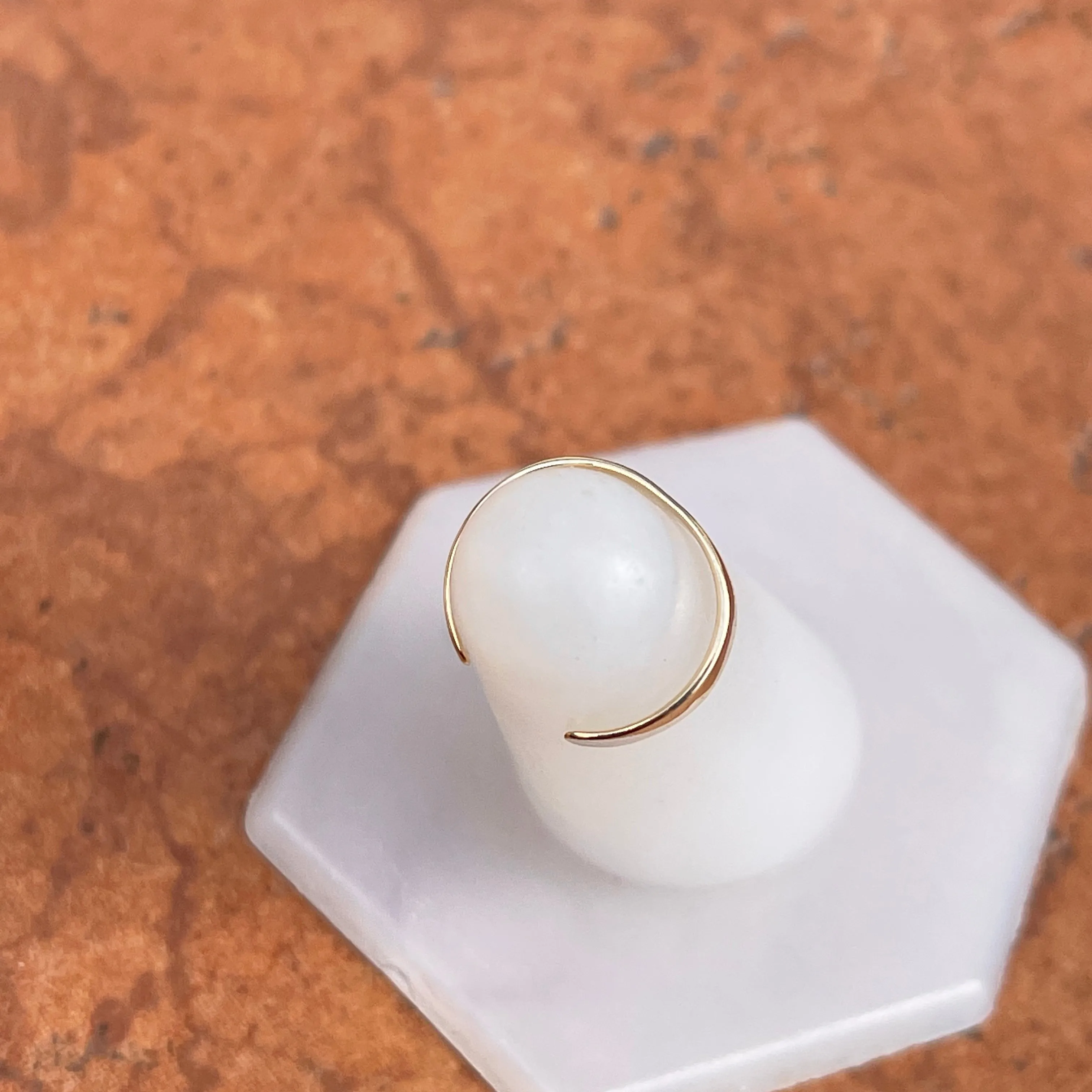 14KT Yellow Gold Polished Band Toe Ring