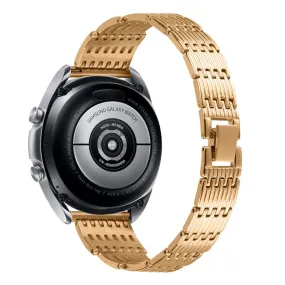 22mm Samsung Galaxy Watch 3 (45mm) / Watch (46mm) rhinestone watch strap - Rose Gold
