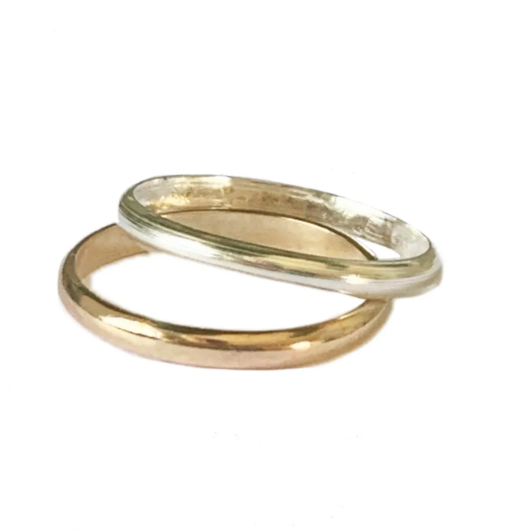 2mm Band Gold Fill Toe Ring