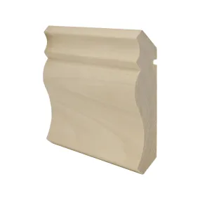 3/4” X 4 1/8” Poplar Crown Moulding