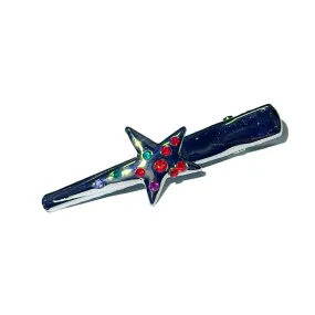 [3AMGANG] Seasonless Silver big star multi cubic hairpin
