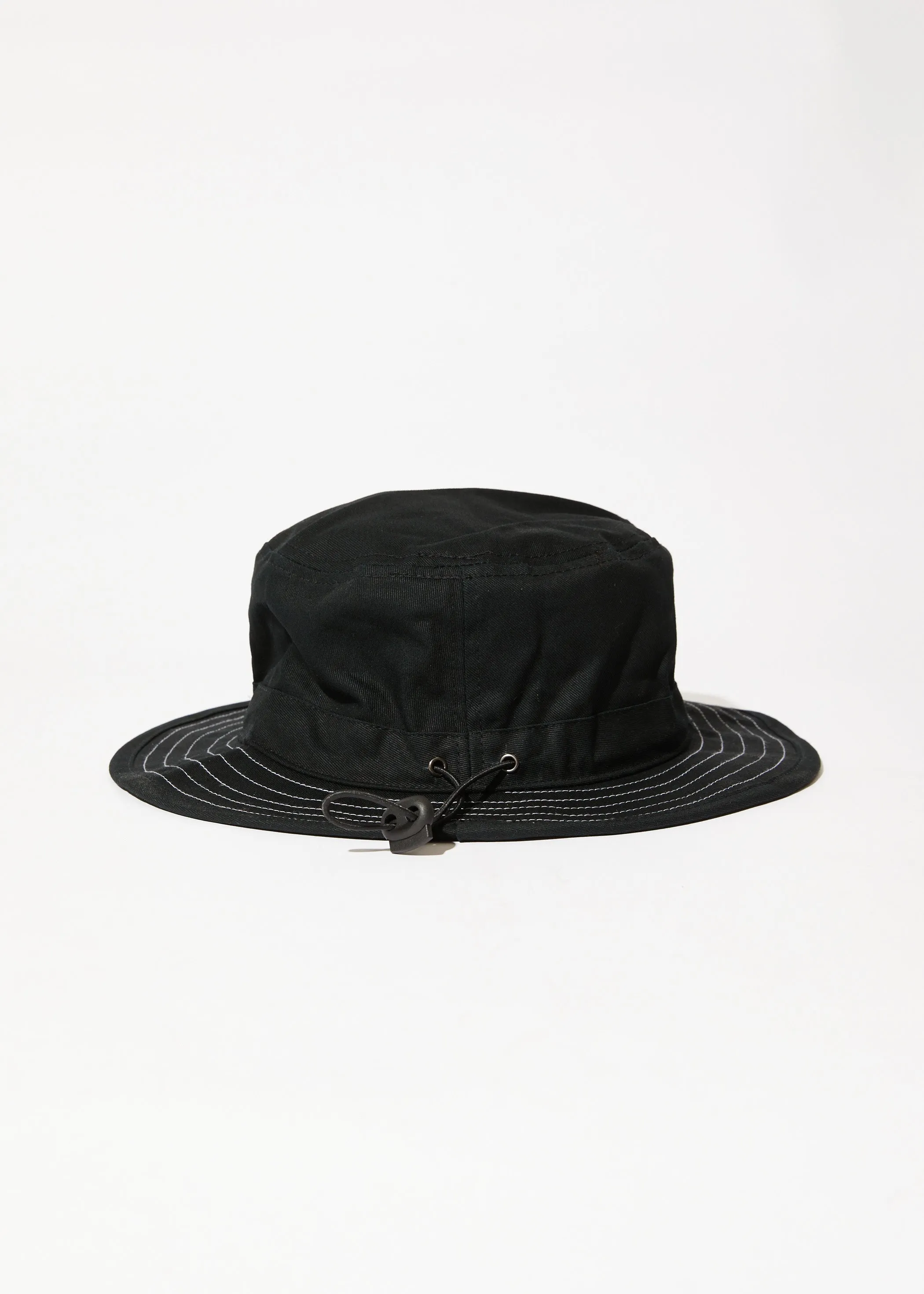 AFENDS Mens Outline - Bucket Hat - Black