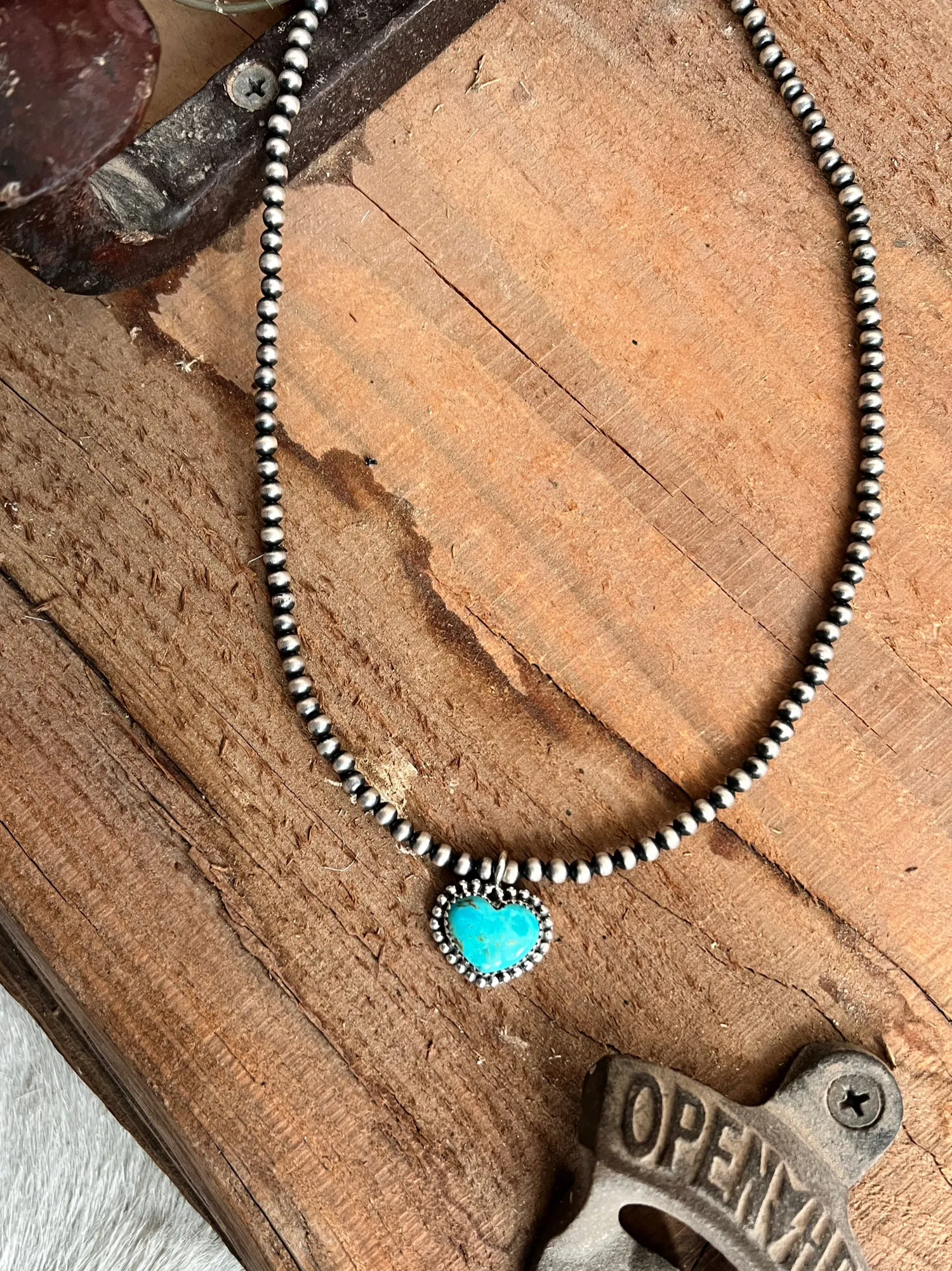 Ajei Navajo Handcrafted Sterling Necklace