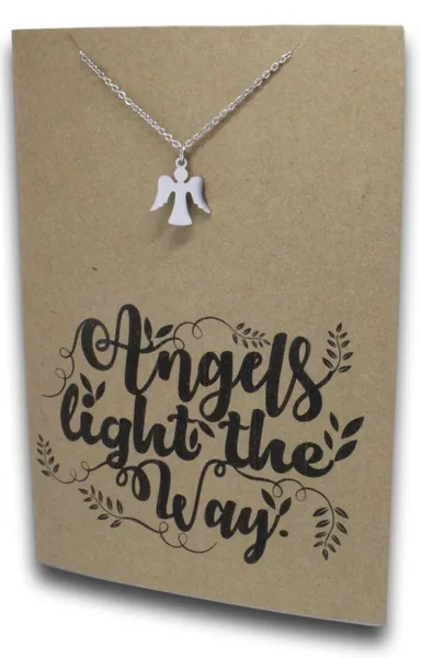 Angel Pendant & Chain - Card 175