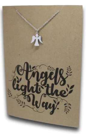 Angel Pendant & Chain - Card 175