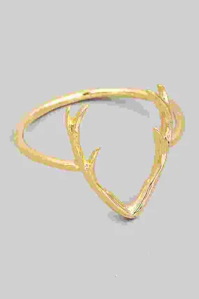 Antler Ring (Silver/Gold)