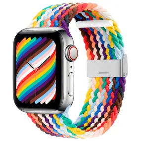 Apple Watch (42/44/SE/45/46/49mm) Hurtel Urrem i Stof - Multi v3