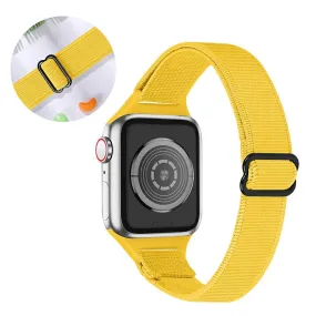 Apple Watch 42mm - 44mm nylon watch strap - Yellow