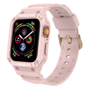 Apple Watch (45mm) integrated cover watch strap - Pink