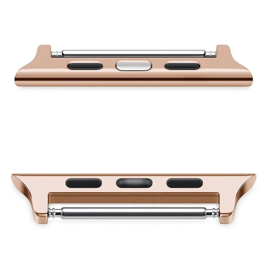 Apple Watch Stainless Steel Connections - Compatible with most Watch Straps