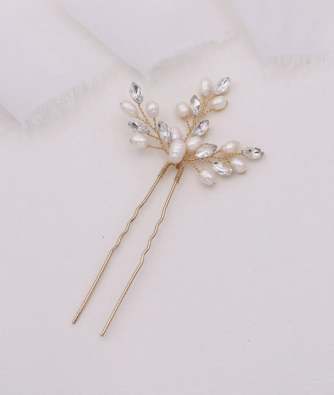 Aryana Pearl Hairpin Set of 3