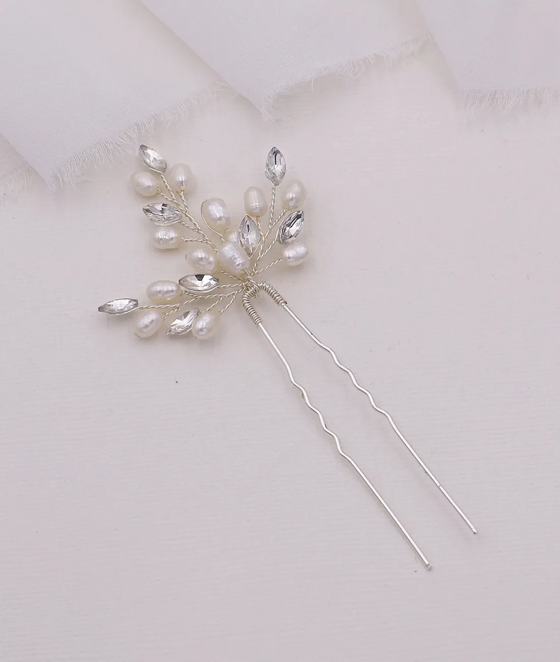 Aryana Pearl Hairpin Set of 3