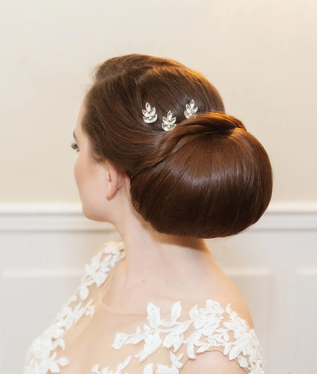 Belinda Crystal Hairpin Set Set of 3