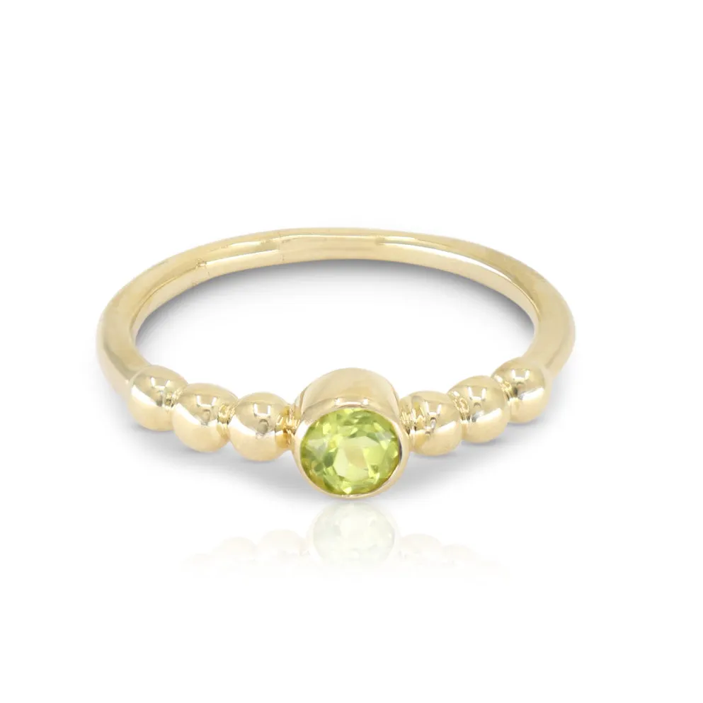 Bella Apatite Gold Stacker