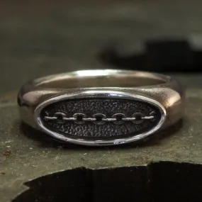 Bond Silver Ring M size