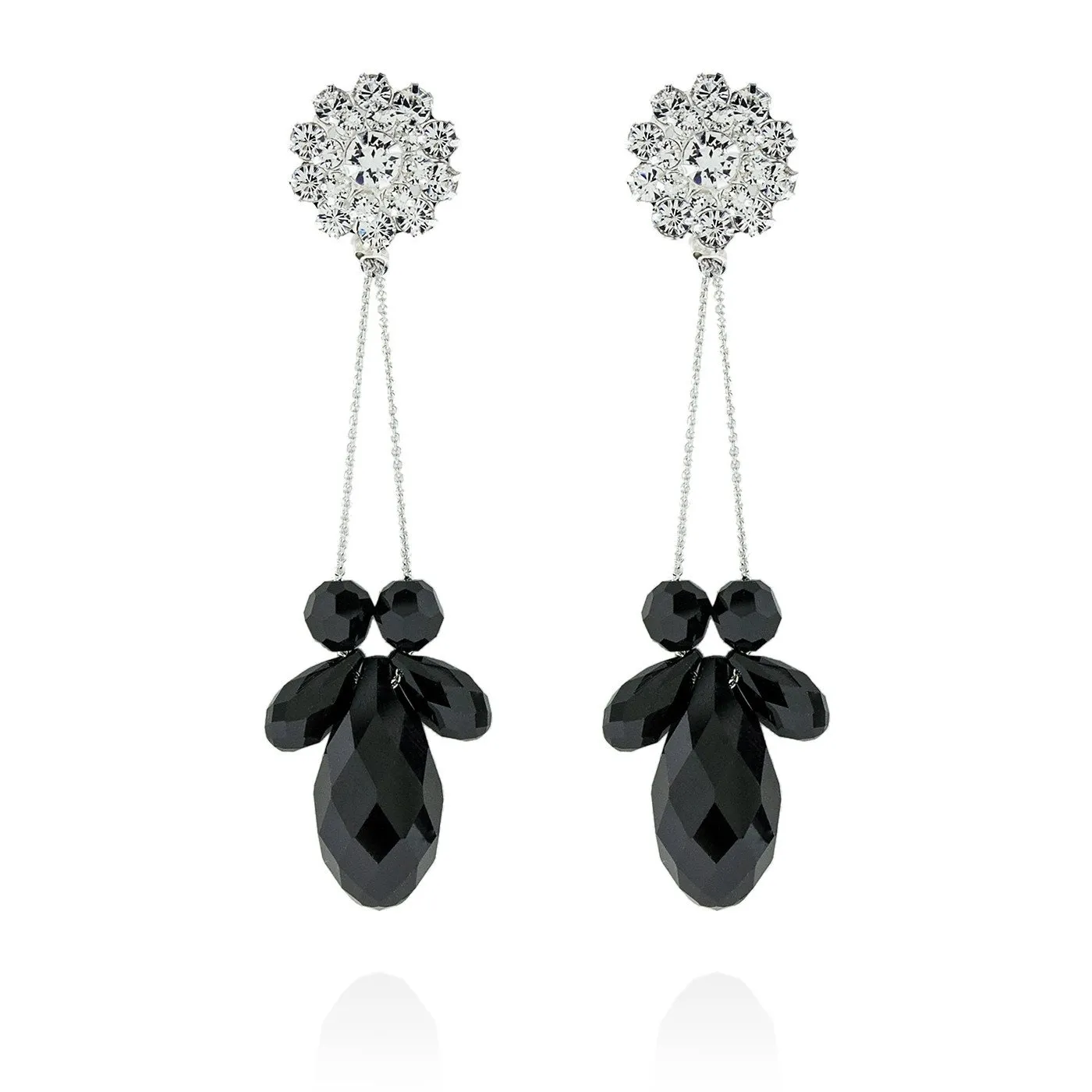 Briolette Chain Earrings