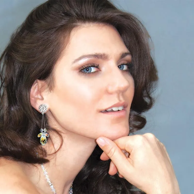 Briolette Chain Earrings