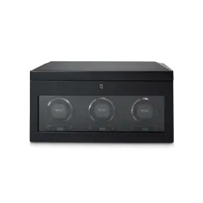 British Racing Triple Watch Winder with Storage
