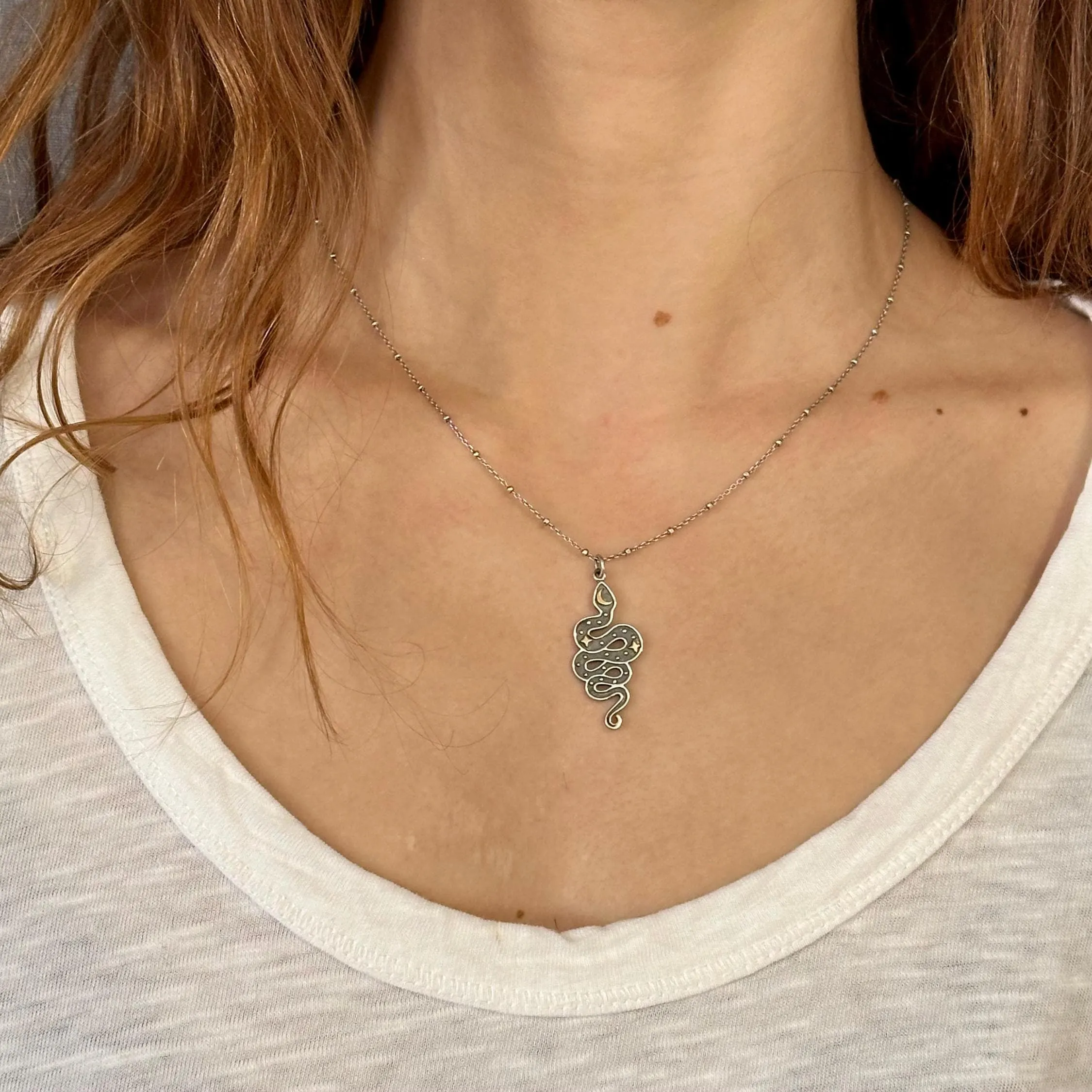 Celestial Snake Necklace
