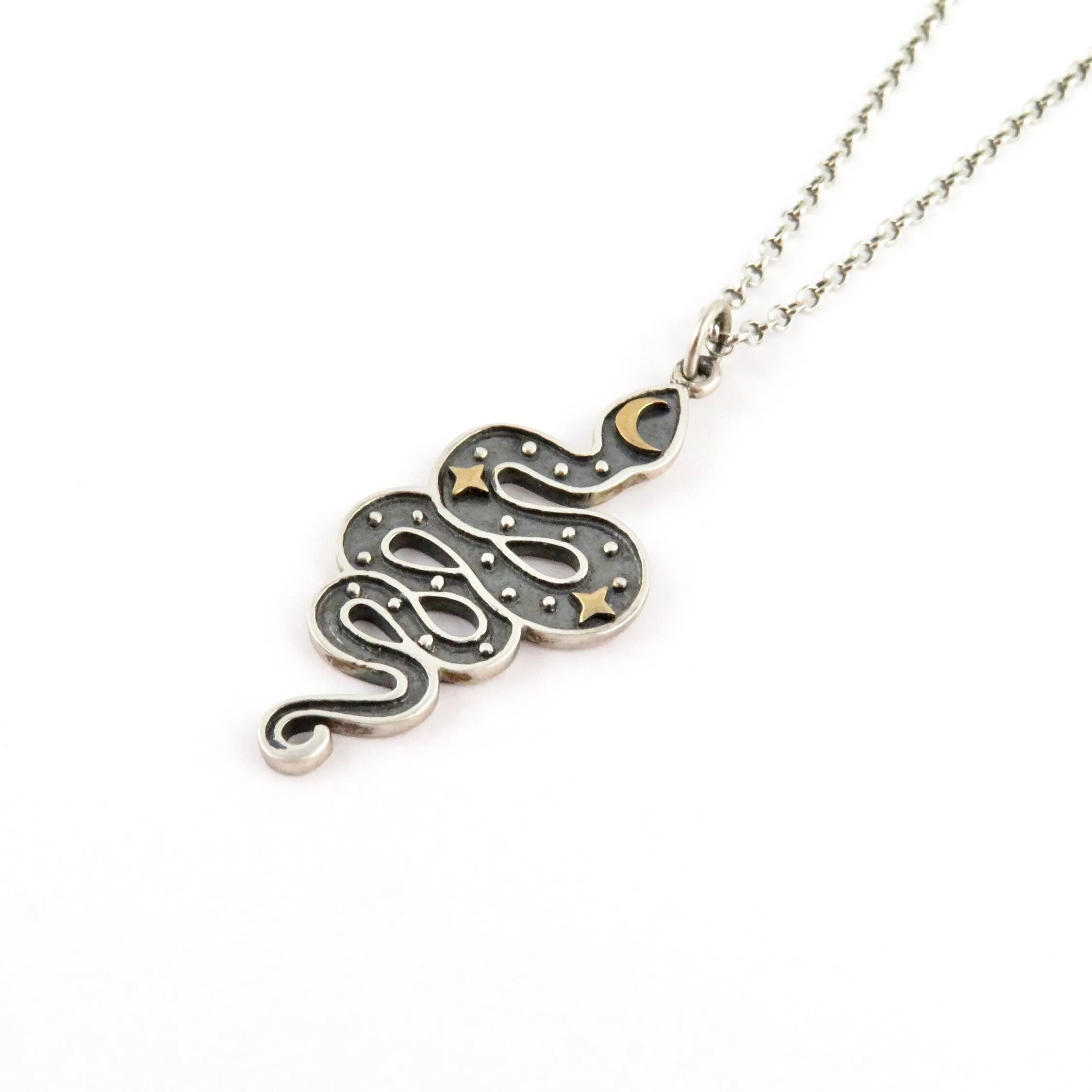 Celestial Snake Necklace