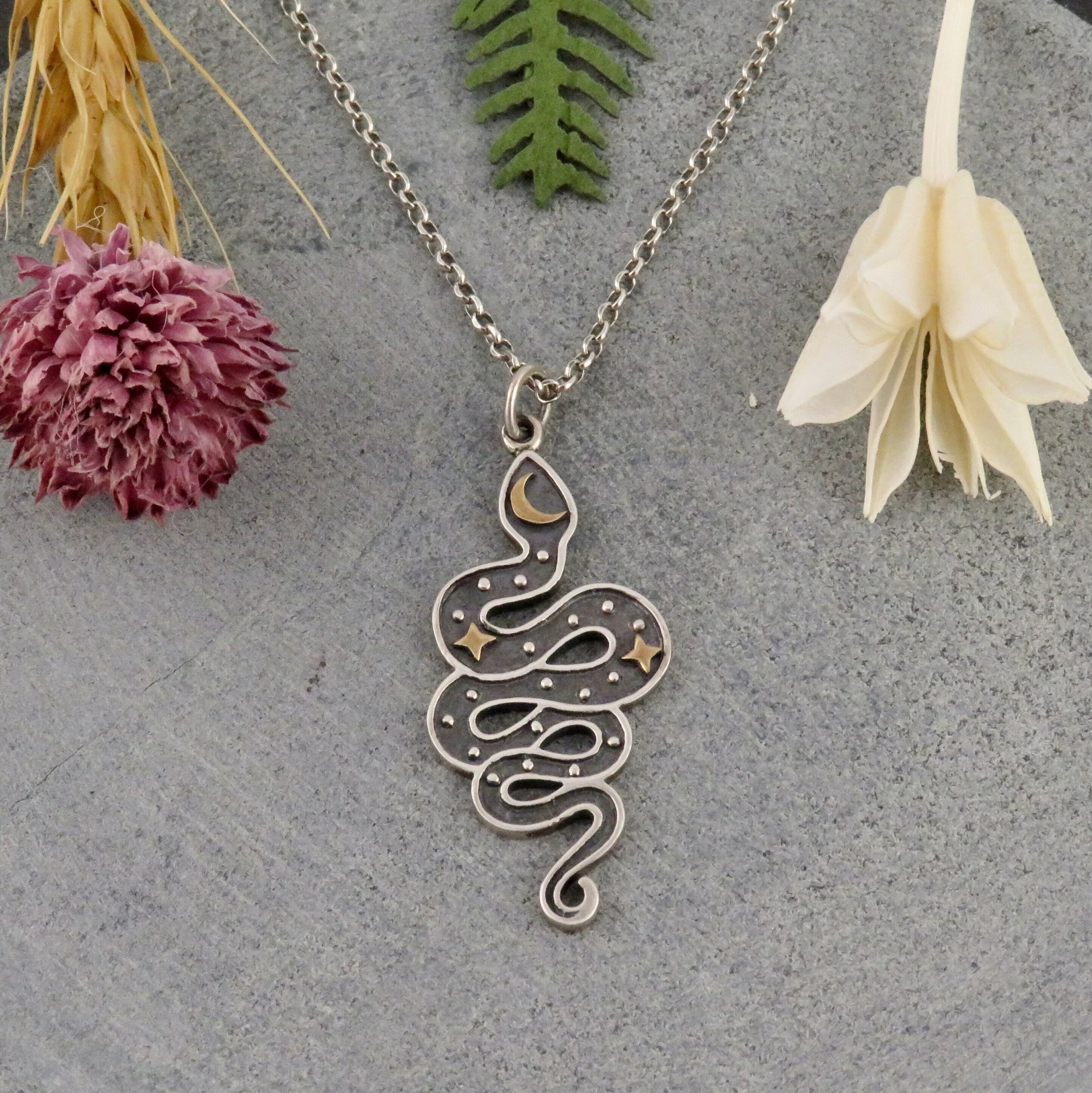 Celestial Snake Necklace