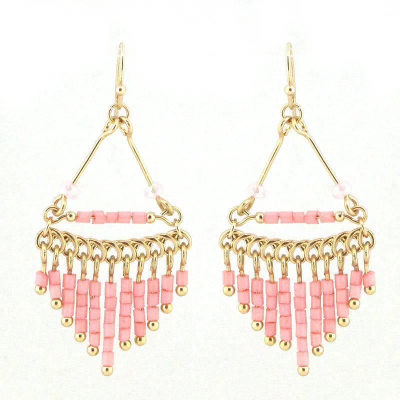 Chandelier Beaded Earrings