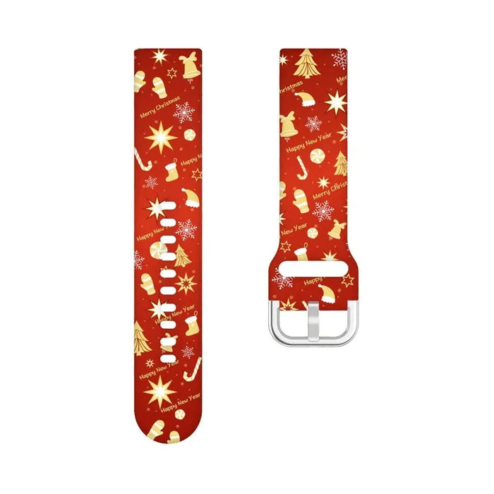 Christmas Watch Straps compatible with the Huawei Watch GT 5 41mm