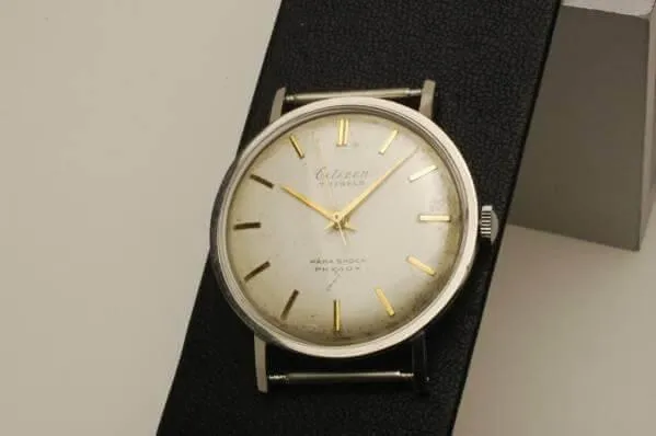 Citizen Wristwatch Parashock PHYNOX Gold Color Index