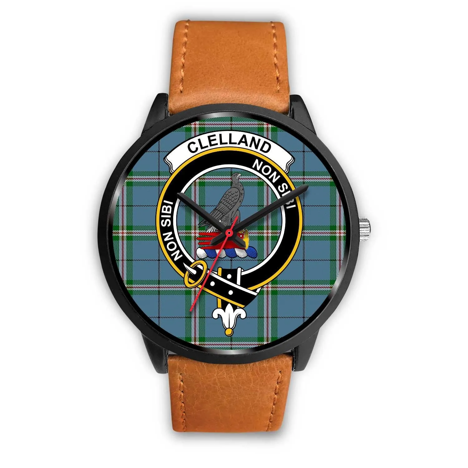 Clelland Clan Badge Tartan Black Watch