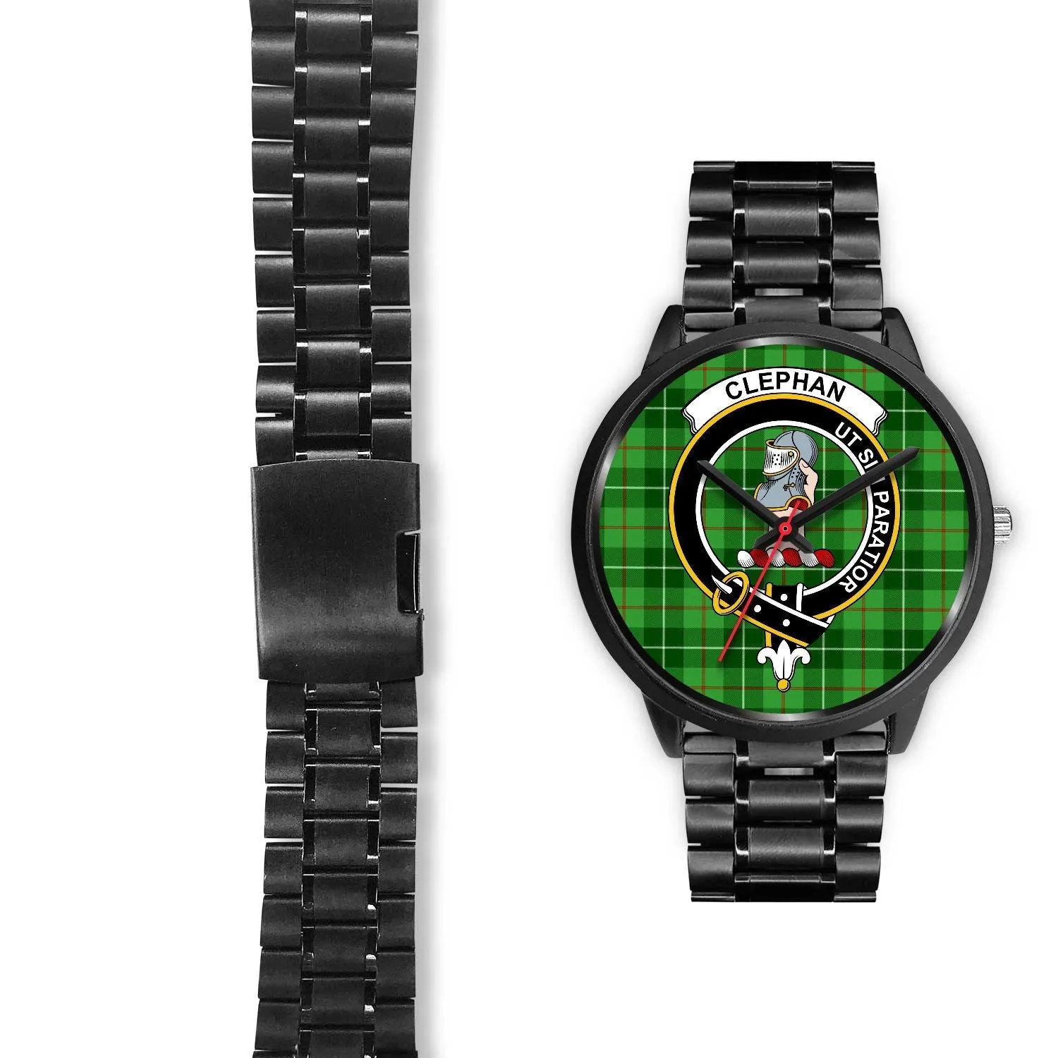 Clephan (or Clephane) Clan Badge Tartan Black Watch
