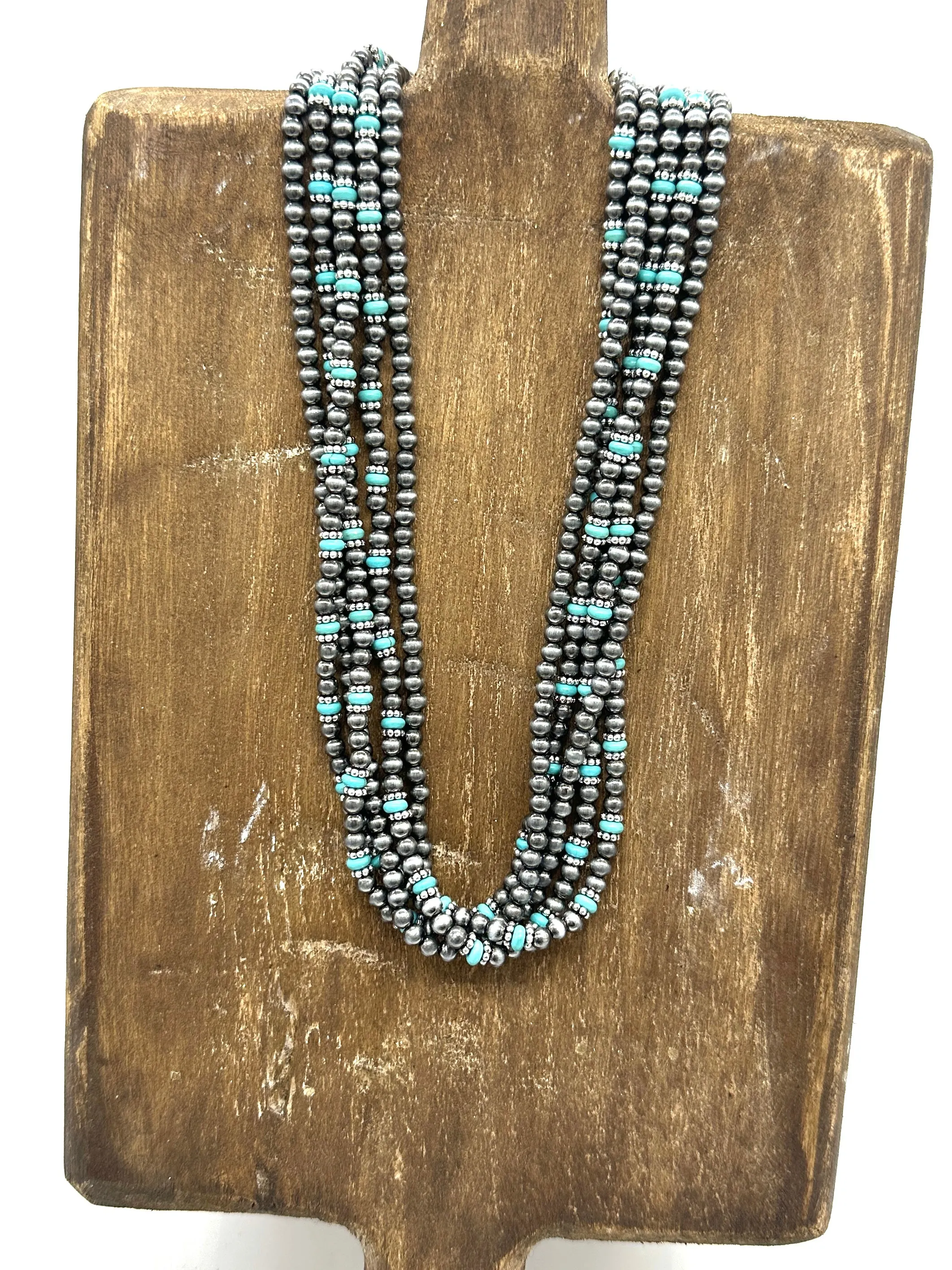 Cole Layered Turquoise Necklace