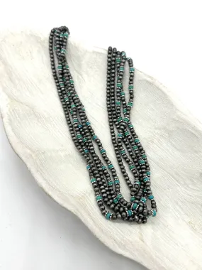 Cole Layered Turquoise Necklace