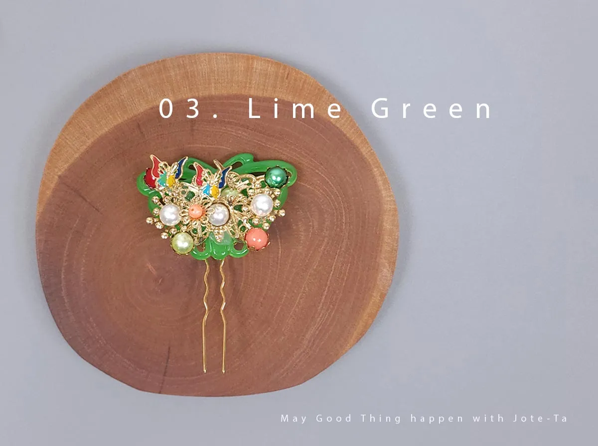 Colorful Butterfly Hairpin (3 colors)