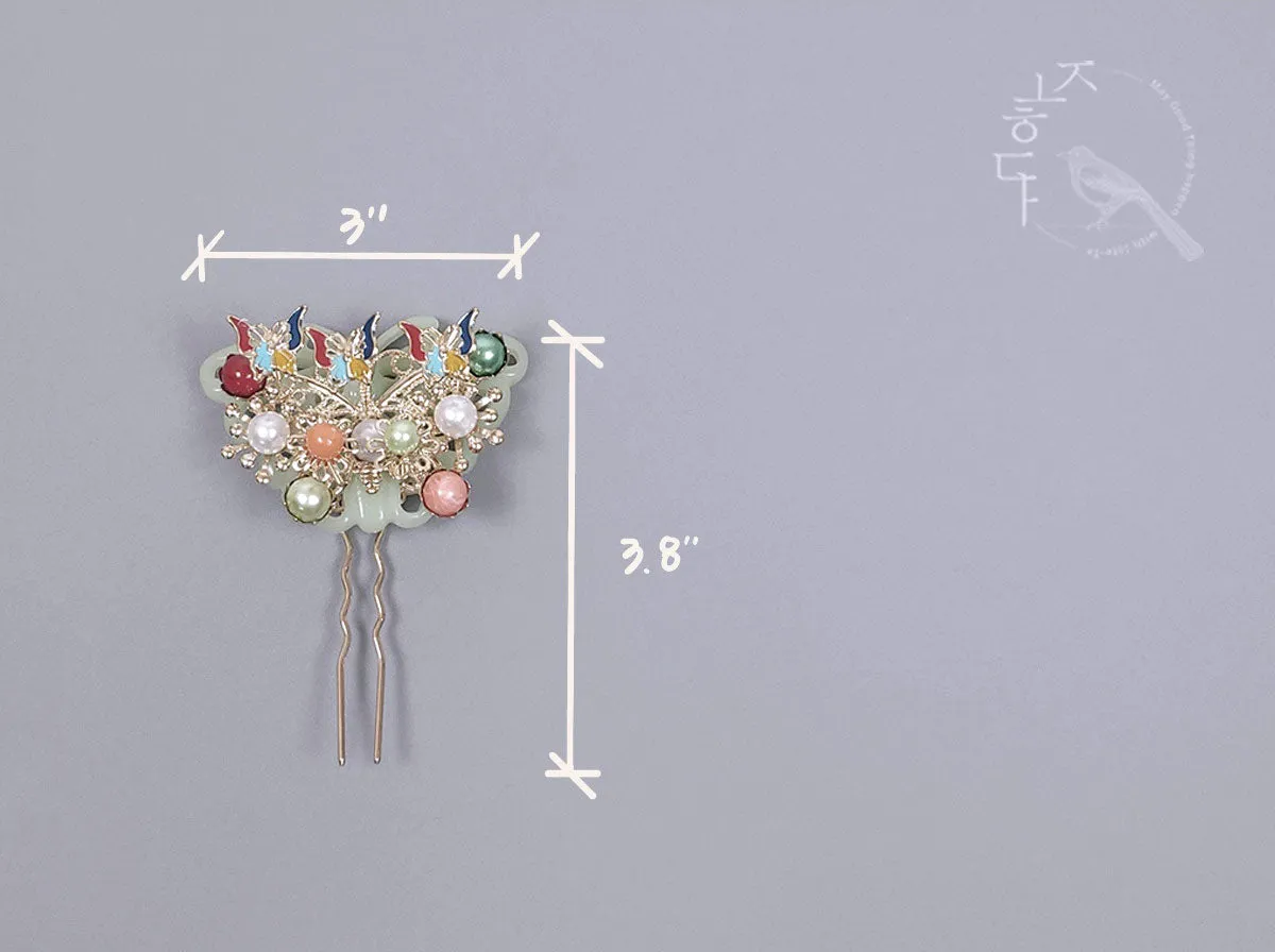 Colorful Butterfly Hairpin (3 colors)