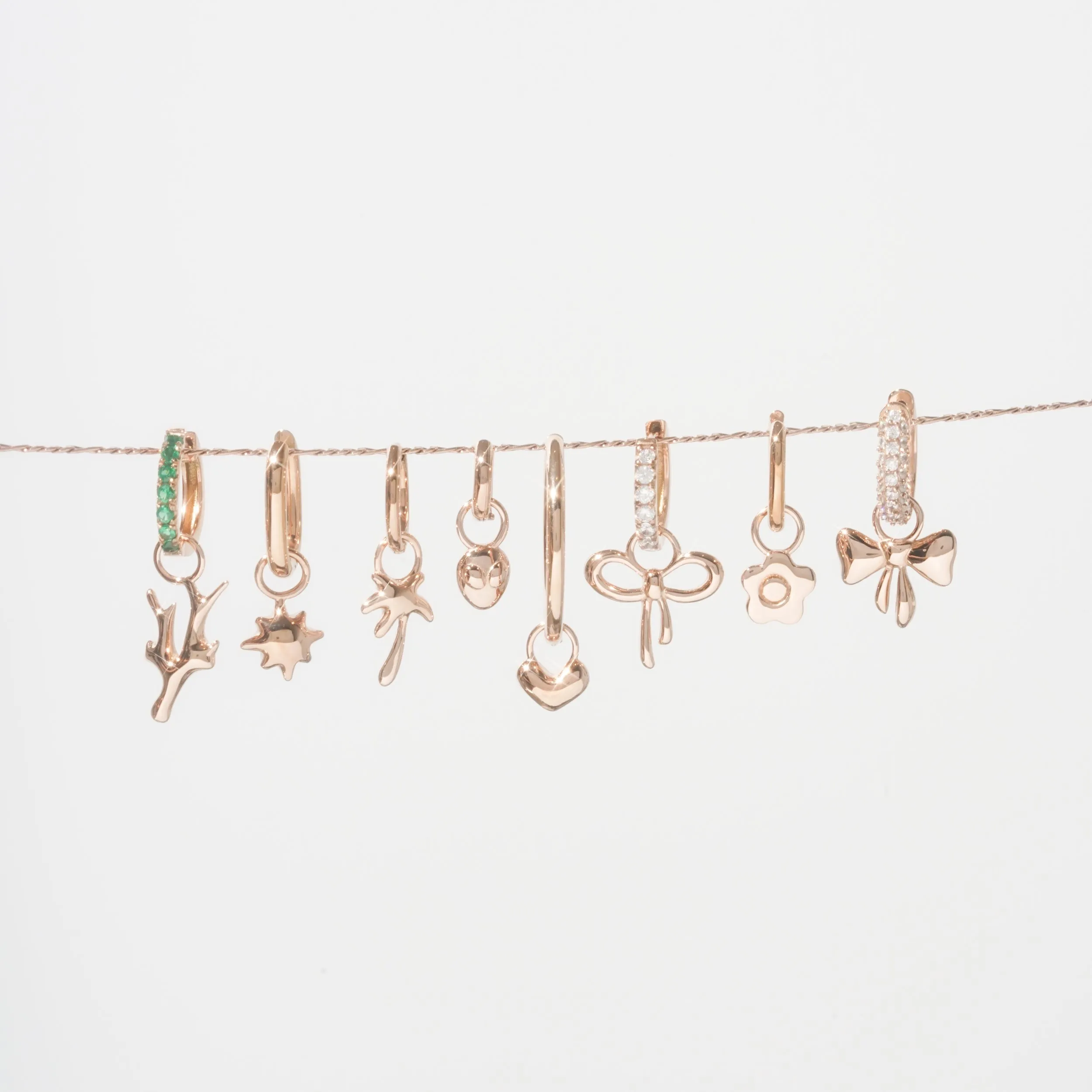Coral Earring Charm - (Single)