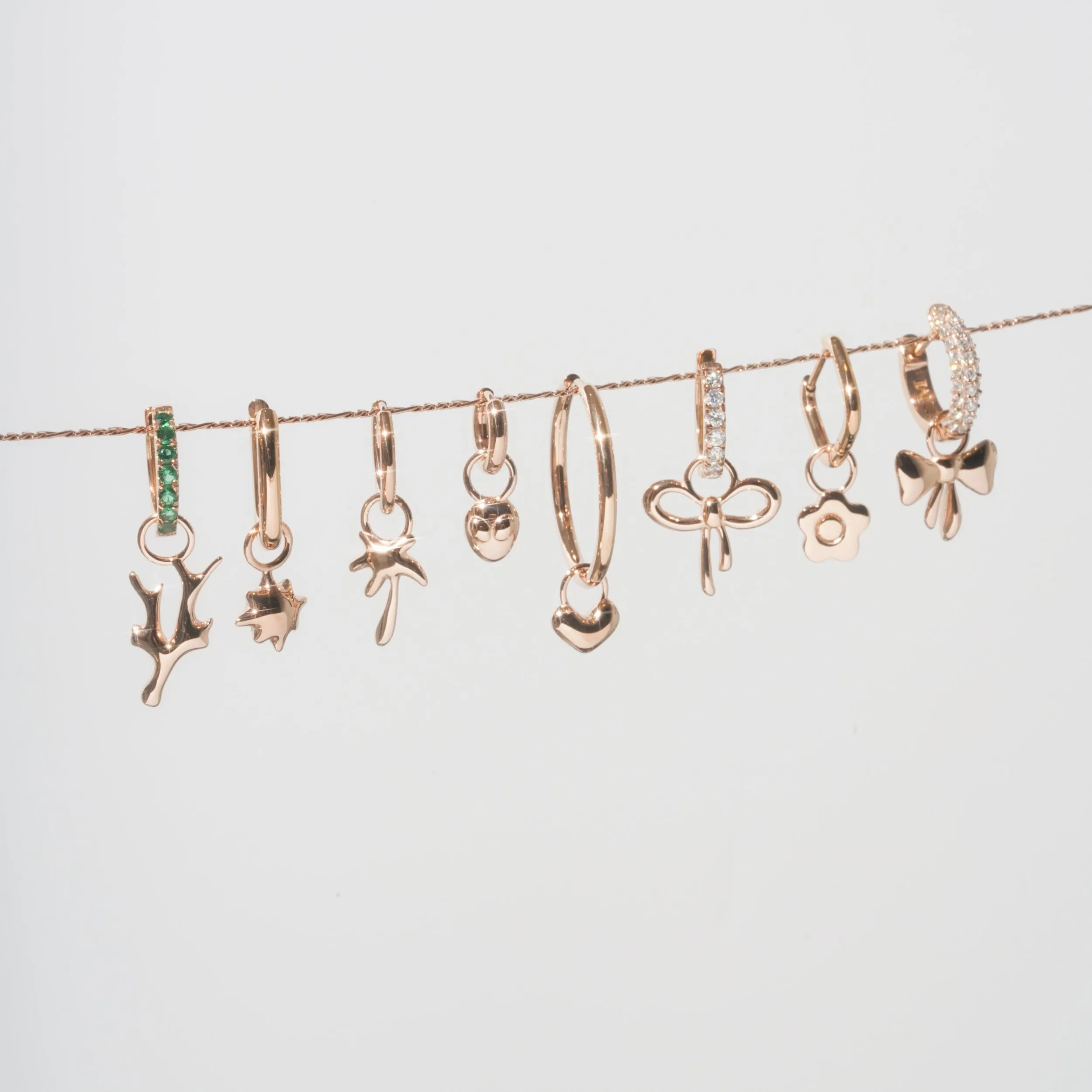 Coral Earring Charm - (Single)