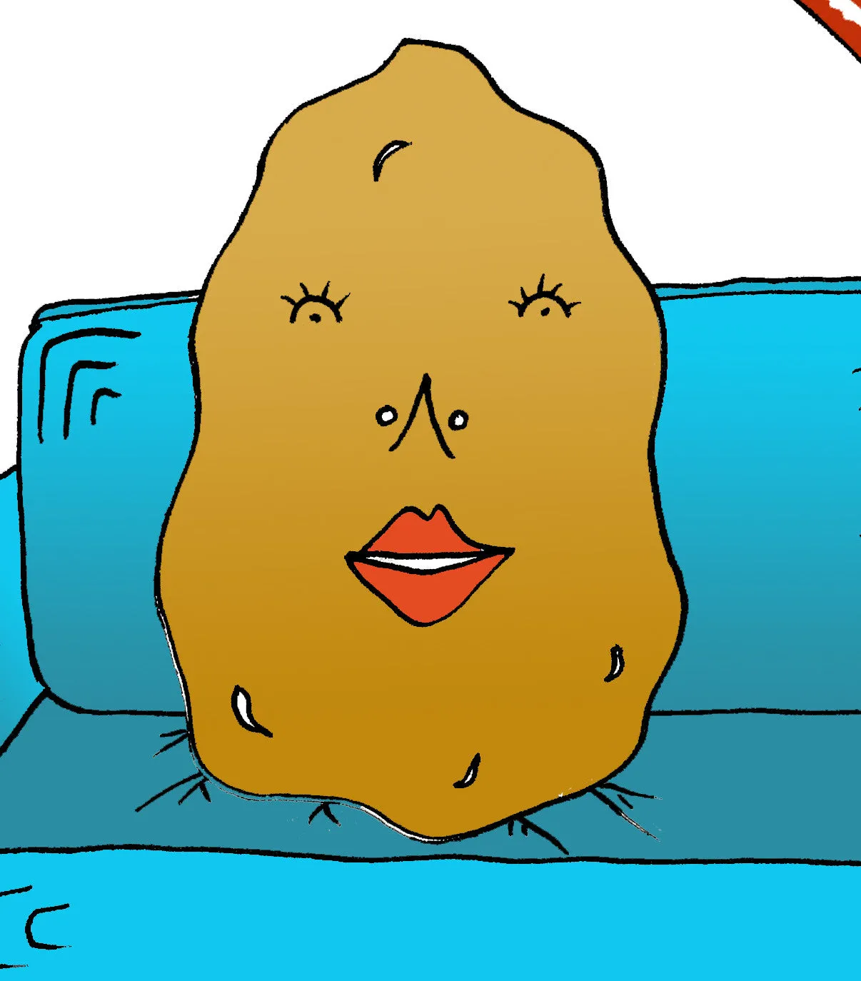 Couch Potato Home Print