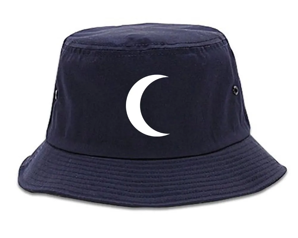Crescent Moon Chest Mens Bucket Hat