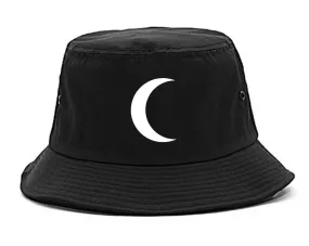 Crescent Moon Chest Mens Bucket Hat