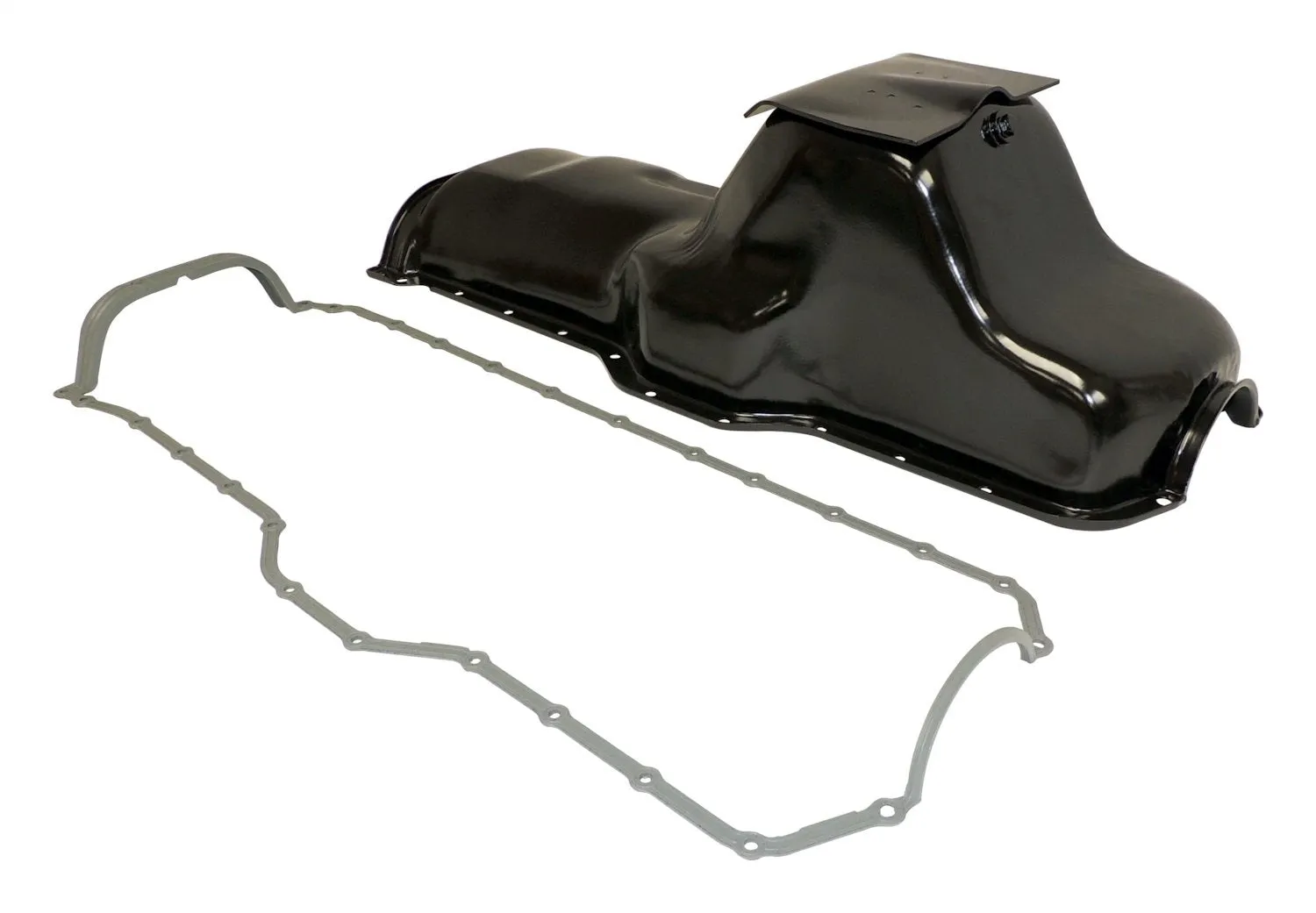 Crown Automotive Jeep Replacement 3243152K Engine Oil Pan Kit; Incl. Oil Pan w/Skid Plate Attached And Oil Pan Gasket;