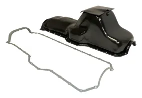 Crown Automotive Jeep Replacement 3243152K Engine Oil Pan Kit; Incl. Oil Pan w/Skid Plate Attached And Oil Pan Gasket;