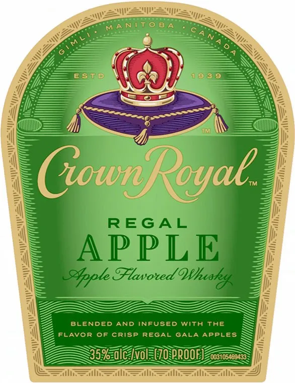 Crown Royal Regal Apple Flavored Whisky