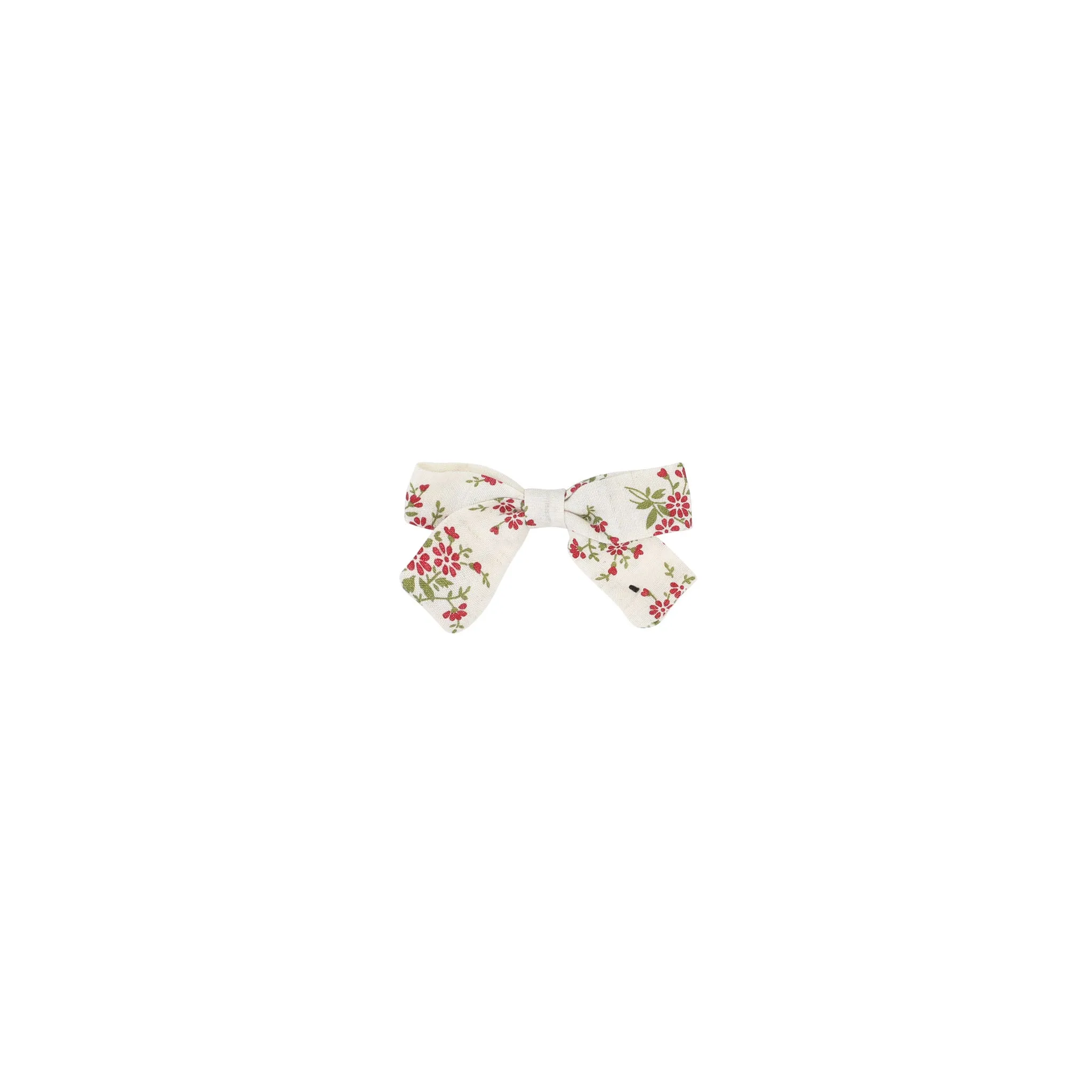 Dainty Floral Small Bow