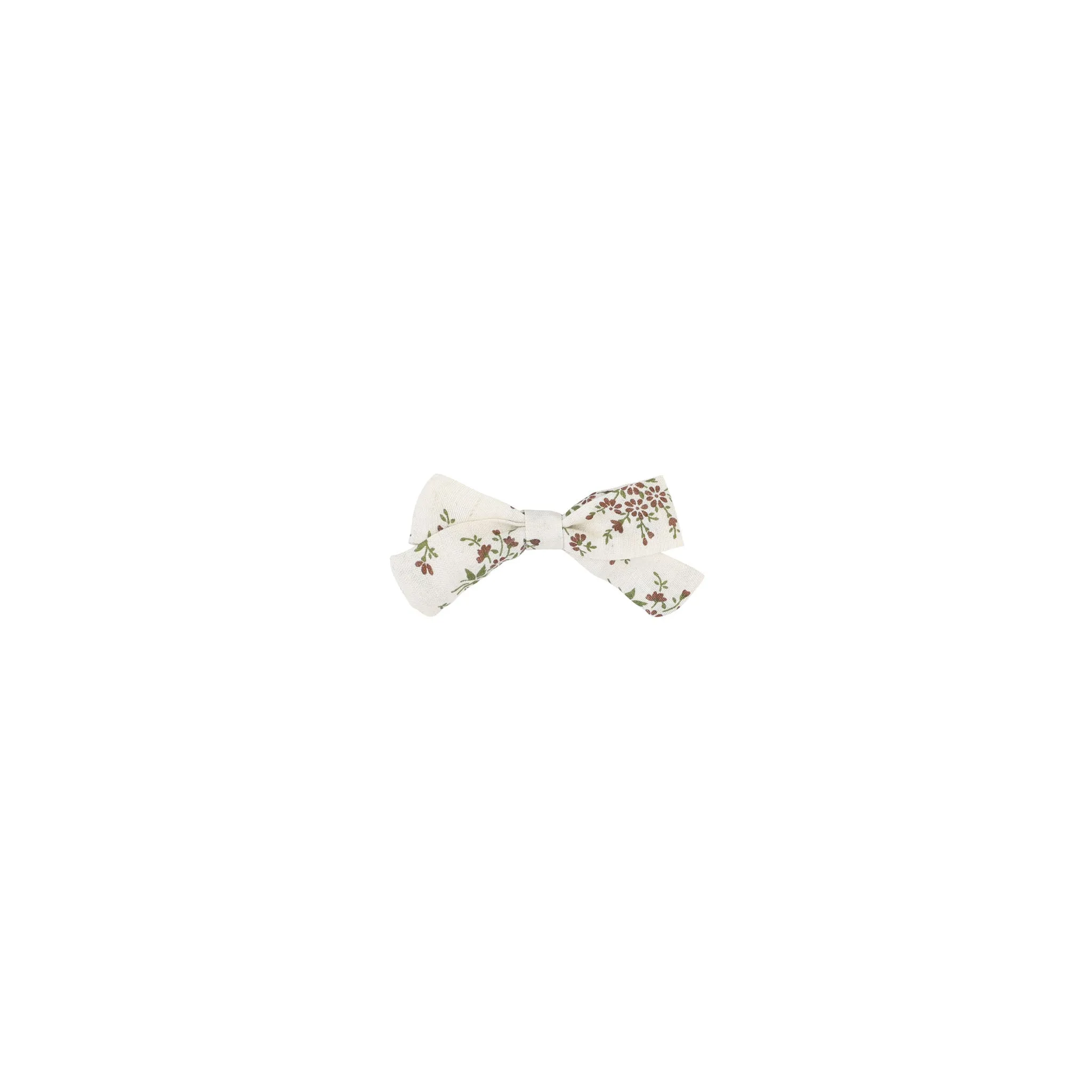 Dainty Floral Small Bow