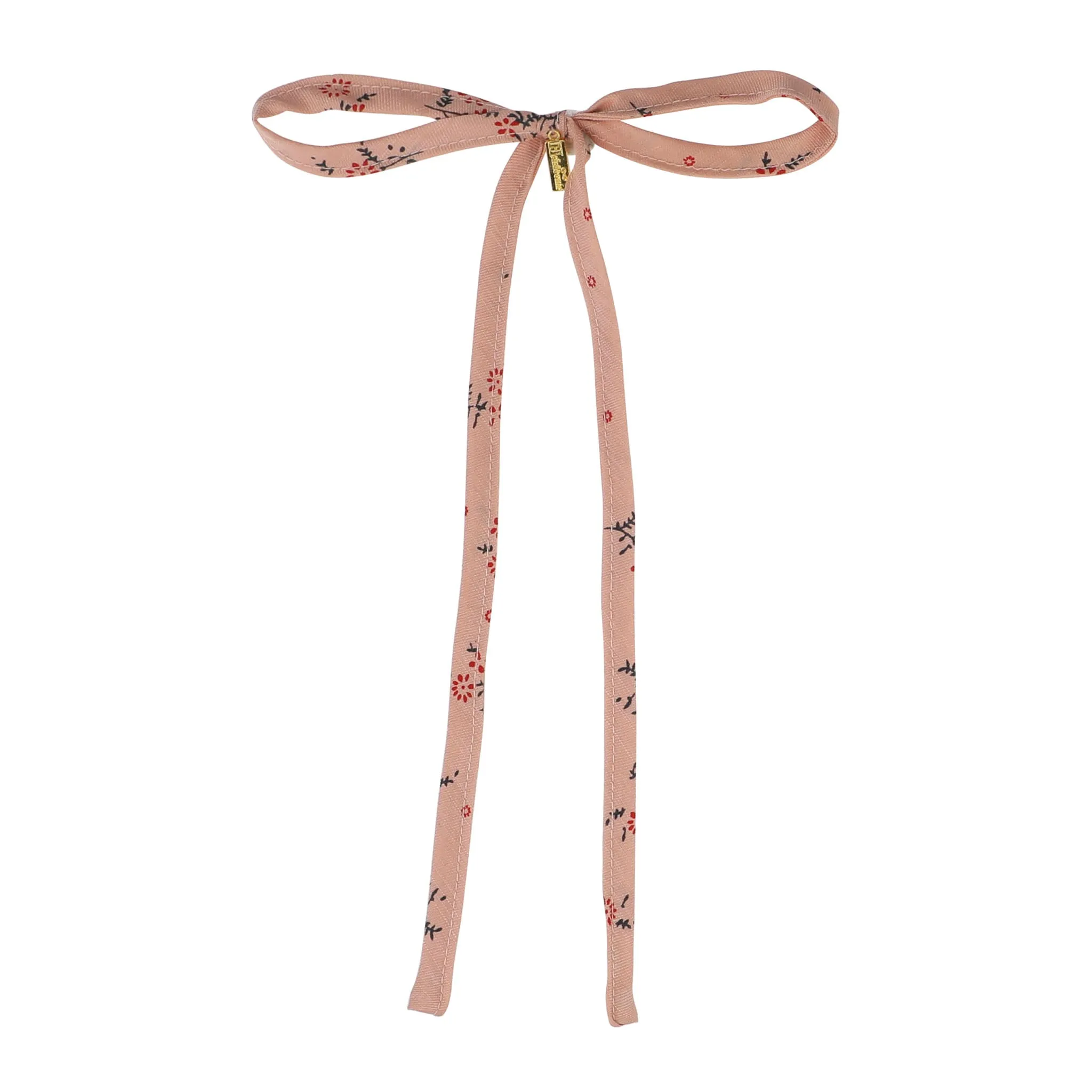 Dainty Floral Thin Long Bow