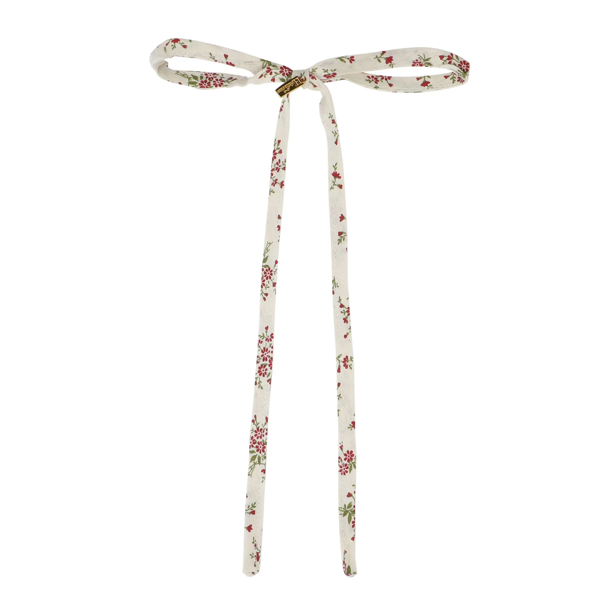 Dainty Floral Thin Long Bow