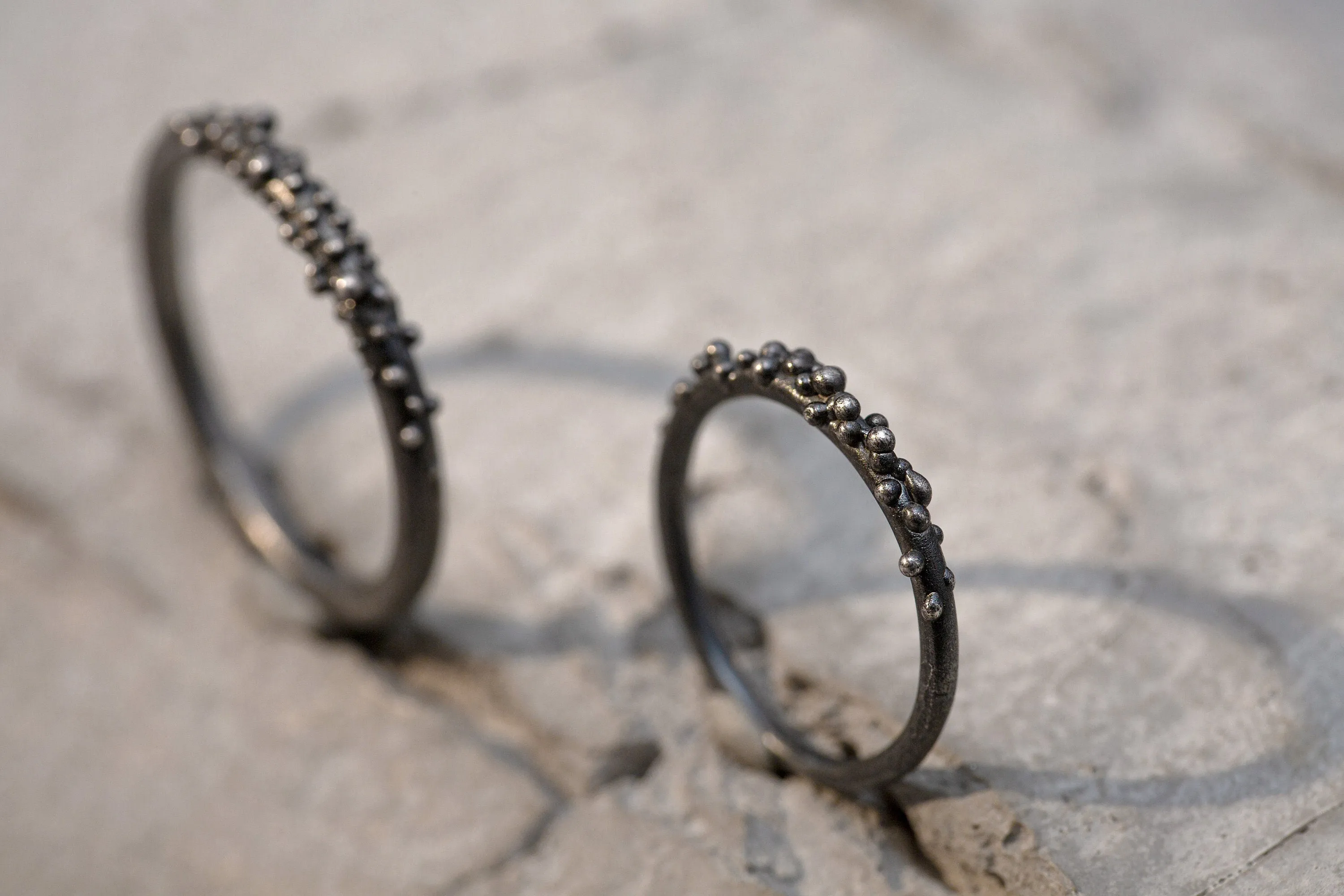Dark Textured Ring