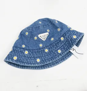 Denim bucket hat