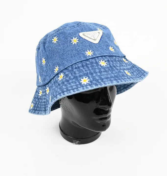 Denim bucket hat